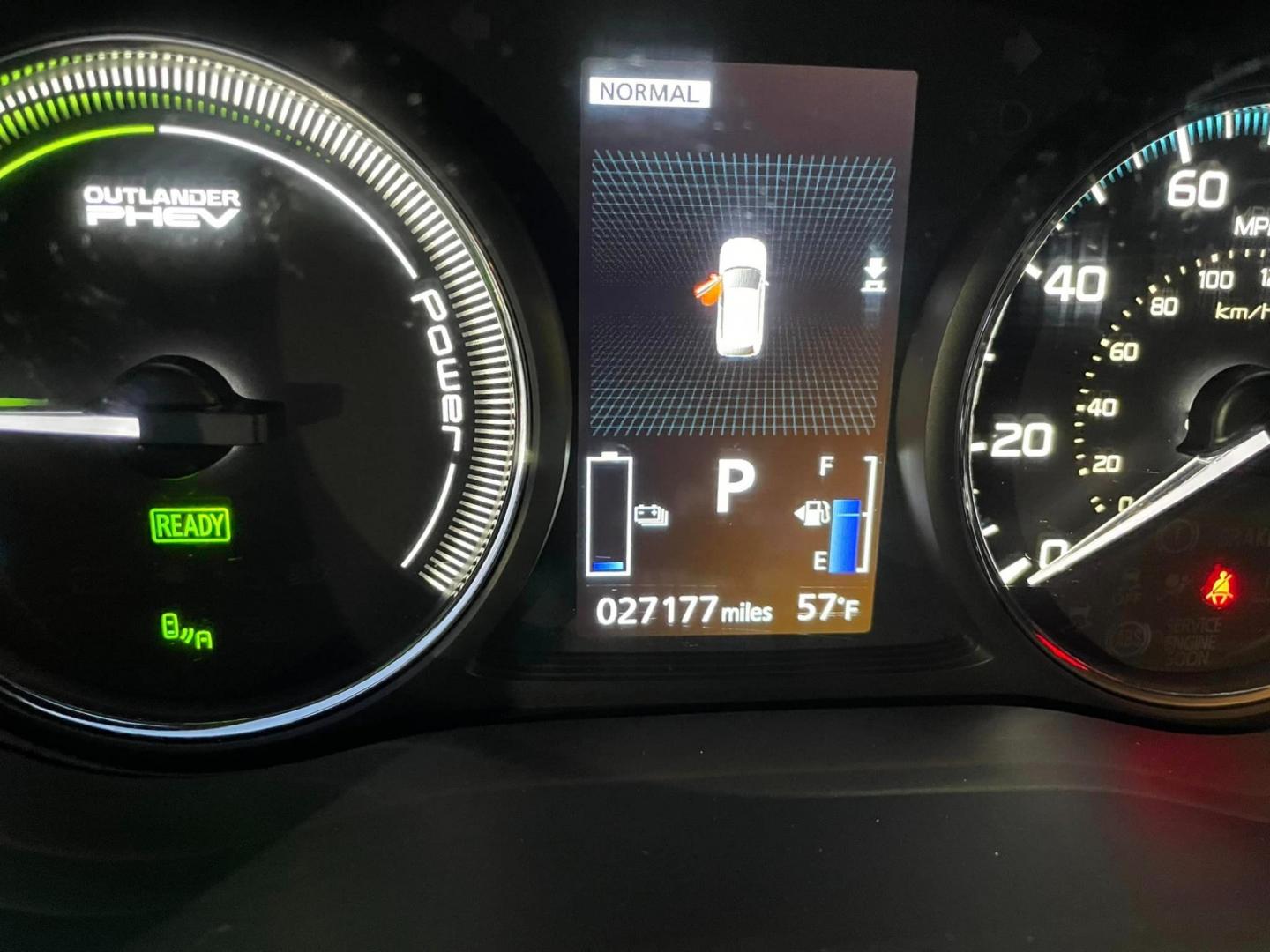 2019 RED /BLACK Mitsubishi Outlander PHEV (JA4J24A55KZ) , located at 744 E Miner Ave, Stockton, CA, 95202, (209) 944-5770, 37.956863, -121.282082 - PLUS TAXES AND FEES - Photo#15
